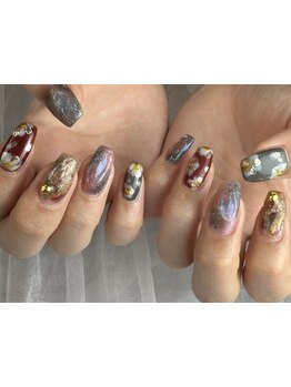 手描きアートが得意なサロン