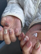 ウメネイル(ume nail)/12月 monthly design ♪