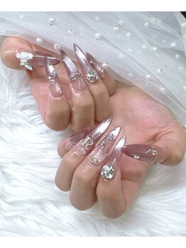 クイーンズネイル(Queeens nail)/長さだし　可能