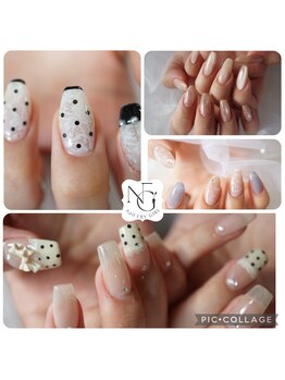ネイル フライガール(nail FLY GIRL)の写真/【仕上がりで差が出る圧倒的なデザイン】絶妙なニュアンスアート/繊細なアートが得意◎モチの良さも抜群★