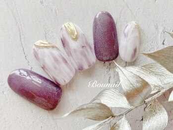 ネイルアンドアイラッシュ ボネール 銀座店(lash Bounail)/メタリック ニュアンス ミラー