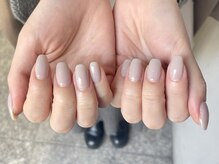 ア―ジュポシェフリル 天神西通り店(age poche Frill)/ワンカラーネイル