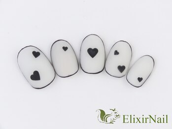 エリクサーネイル 心斎橋(Elixir Nail)/定額aシンプル/クーポン使用