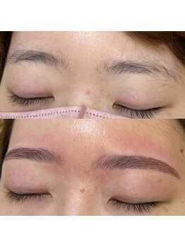 アイブロウメニューがあるサロン