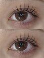 エイト アイラッシュ 武蔵小杉店(eight eyelash) ラッシュリフト♪根本はしっかり、毛先にカールをつけてます!