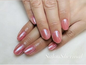 シェリナル 平岸店(Sherinal)/ピンクオーロラネイル♪