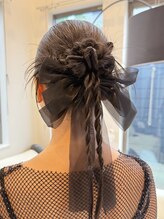 パリス 明治神宮前店(PARiS)/☆リボン付きヘアセット☆