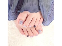 シフォン(chiffon)の雰囲気（これからの季節にぴったり！フットネイルも大歓迎です◎）