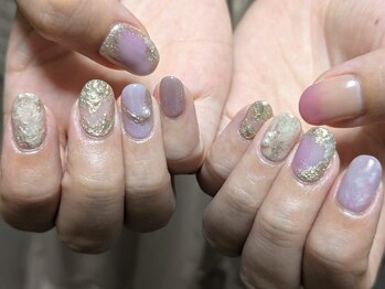 リマ 新宿(MLIMA)の写真/自爪に優しいフィルイン対応/パラジェル取扱い◎定額デザイン/つけ放題コースもご用意♪