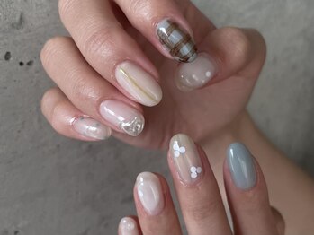 リノ 大阪本町店(lino)/ニュアンスネイル【9.23】