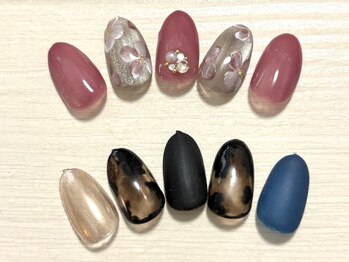 マール(MeaR)の写真/<オフ/ケア込>アート4本¥6600◆持ち込みもOK!見惚れるほど繊細かつ幅広いアートで貴女だけのネイルを…♪