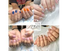 ファボ(Favo.)の雰囲気（jr. Nailist限定サンプルデザインもご用意しております♪¥4,500-）