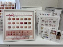 Lucie　Nail　【持ち込み/長さ出し/ワンホンネイル/チップ/薬院】の雰囲気（人気パーツも多数取り揃えやり放題も人気☆長さ出し/持ち込み◎）