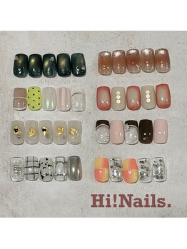 ハイネイルアンドラッシーズ(Hi! Nails&Lashes)/定額デザイン