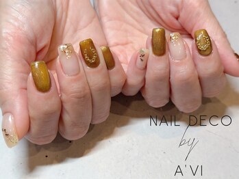 ネイルデコ(nail DECO)の写真/高技術×丁寧なケアで、どこから見ても美しい指先へ。「こんなに持ちがいいの？」と驚かれる仕上がりに◎