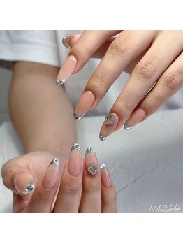 ネイルベベ(Nail bebe)/バーチャル☆ガラスフレンチ