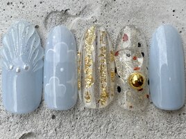 マーメイドアイスブルー ¥14000