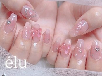 エル バイ ノリコ(elu by Noriko)/リボンネイル