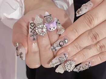 ダークハニー 原宿店(Dark Honey)/メタルパーツキャラクターネイル