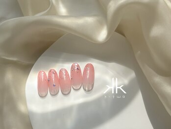 ケーツーネイル(k-two nail)/4月monthly《simple》りんか