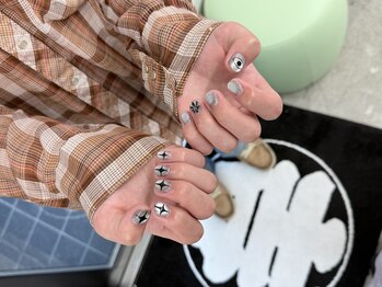 メンズアートネイル