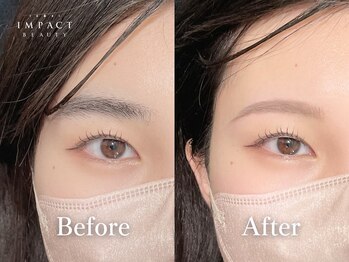 インパクト 岡山駅前サロン(IMPACT)/垢抜けの第一歩は眉毛から！
