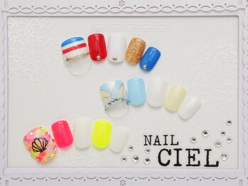 ネイル シエル(nail ciel)/[4]フットジェル定額◆￥6980