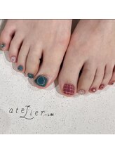 アトリエ プラス リム(atelier +LIM)/foot nail