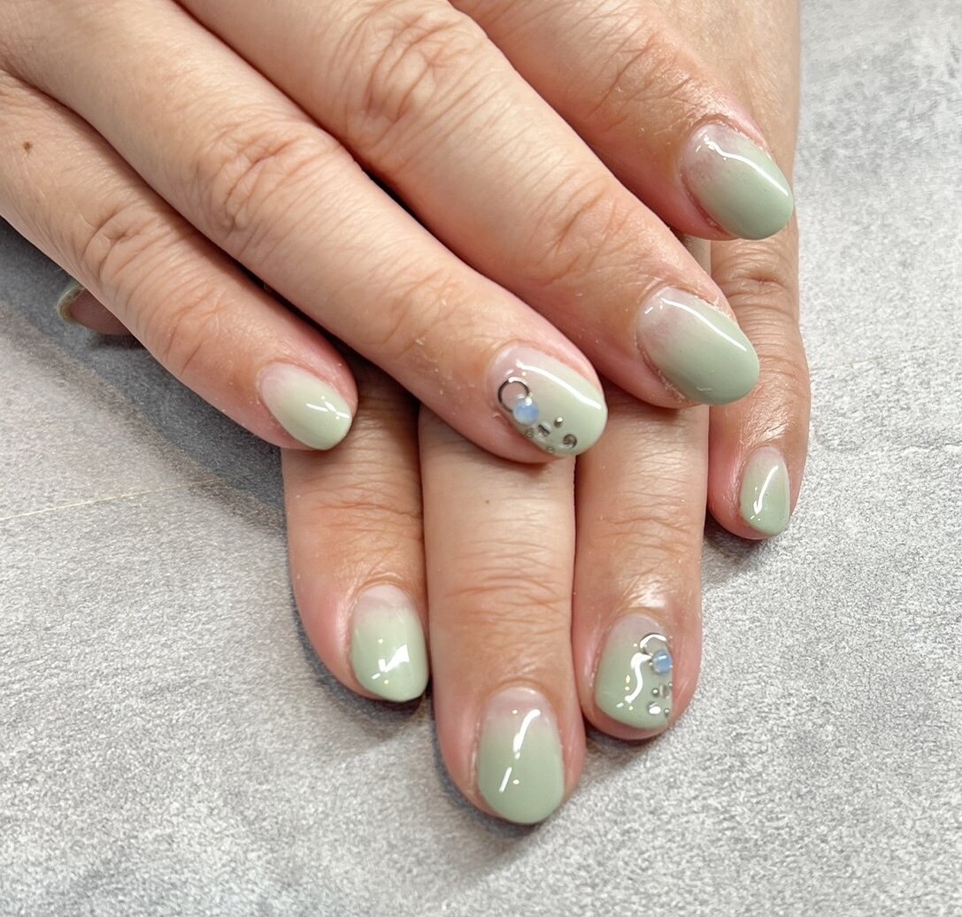 《HAND》カラーグラデーションネイル☆フィルインOK【新規オフ無料】