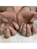 【hand】ガラスフレンチ/シェルフレンチ￥6500