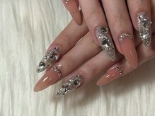 サロンド エルム(salon de elm)/埋め尽くしロングネイル