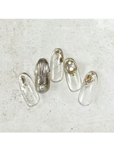 ミュナ(myuna)/パープルシェルネイル