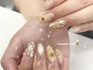 ひまわりネイル