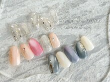 スリー(THREE)/【9月シンプル定額デザイン】