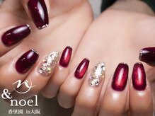 ノエル(Noel)/ボルドーブラウンマグネット