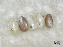 ネイルアンドアイ リリー 住道店(Lily)/季節のトレンドデザイン¥7700～