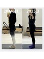 ピラティスシナジー 泉大津スタジオ(Pilates Synergy) 4カ月自主トレーニングした結果です!下半身頑張りました!