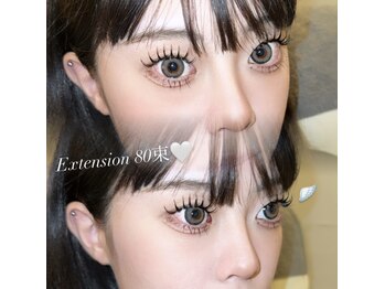 ジュベアイラッシュ(juve. eyelash)/W/flat 80束