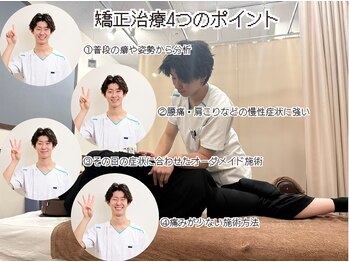 亀戸ソレイユ鍼灸整骨院/矯正の4つのポイント