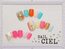 ネイル シエル(nail ciel)/[4]フットジェル定額◆￥6980