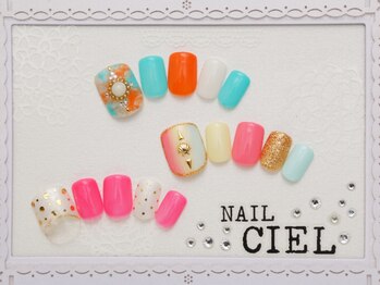 ネイル シエル(nail ciel)/[4]フットジェル定額◆￥6980