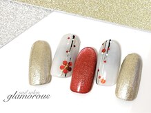 ネイルグラマラス 西新井店/《パラジェル》和風/和柄nail