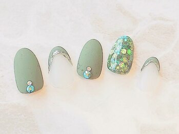 ブレスネイル(brace Nail)/キラキラマットネイル