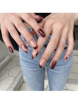 ボルドーネイル