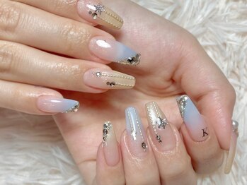 チャーピーネイル(CHIRPY NAIL)/カラグラ*雪の結晶*120min