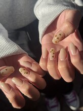 テントヘアー(tent hair)/ハートホロネイル