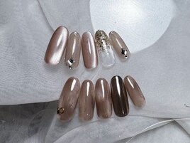 定額オフィスニュアンスネイル