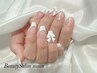 【女子力UP♪】フレンチネイル(ベースカラーなし)¥7000→¥6500