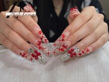 ゼン ネイル デザイン 池袋(ZEN NAIL DESIGN)/* 長 さだしやり放題×つけ放題