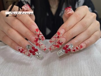 ゼン ネイル デザイン 池袋(ZEN NAIL DESIGN)/* 長 さだしやり放題×つけ放題
